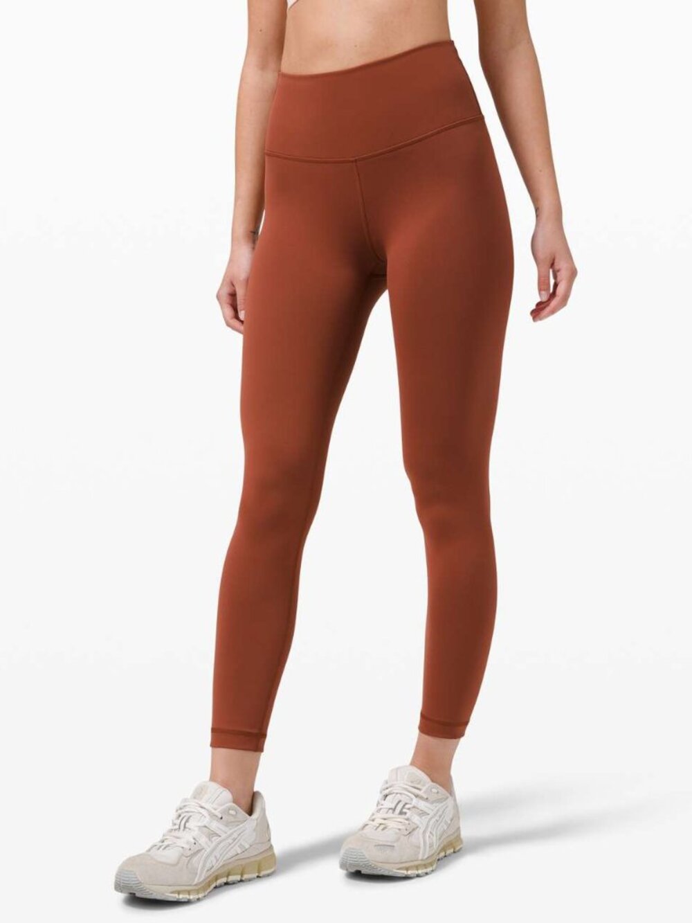 Lululemon Wunder Train High-Rise Tight 25" Dark Terracotta Size 0 W5CQDS